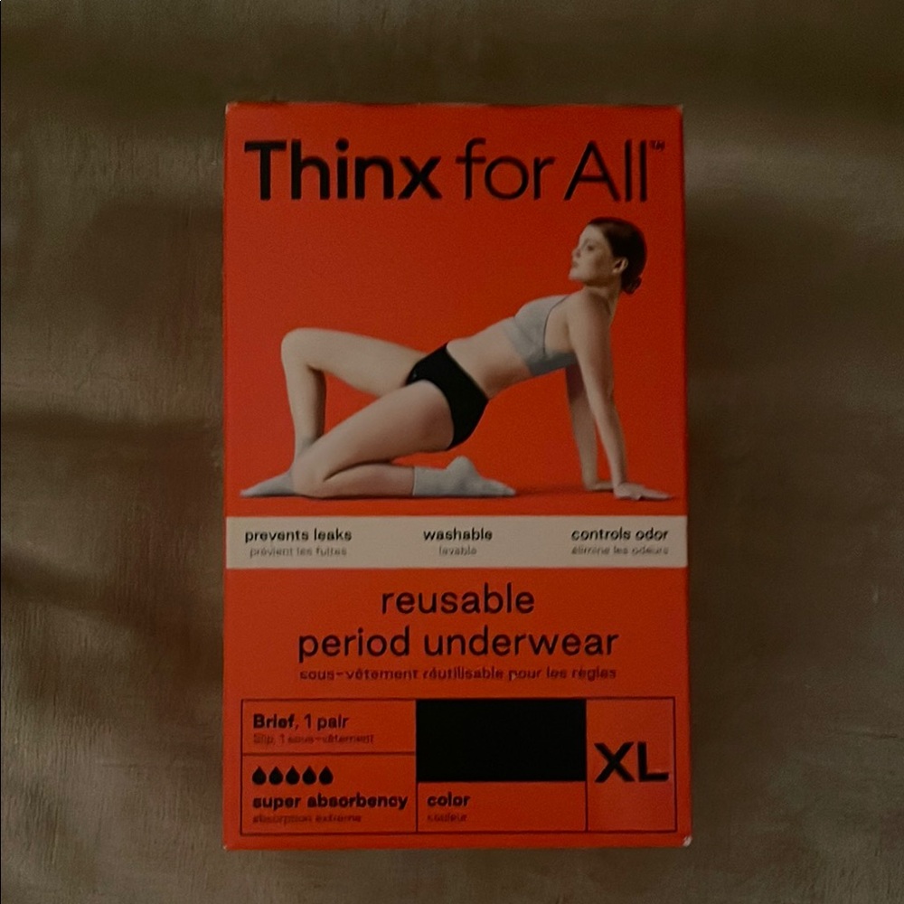 Reusable Period Underwear - Black